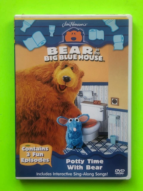 BEAR IN THE Big Blue House - Potty Time with Bear - DVD - VERY GOOD £7.86 - PicClick UK