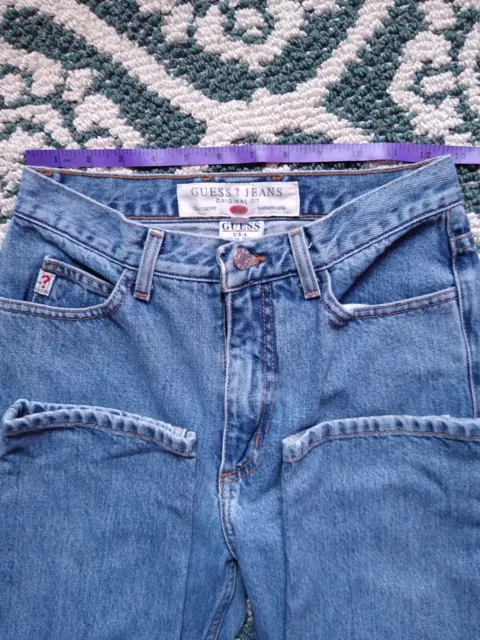 GUESS trending 90s High Rise Jeans 24 vtg 3