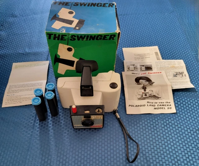 Cámara Polaroid de colección cámara terrestre swinger modelo 20