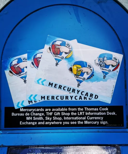 Mercurycard Advertising Stickers