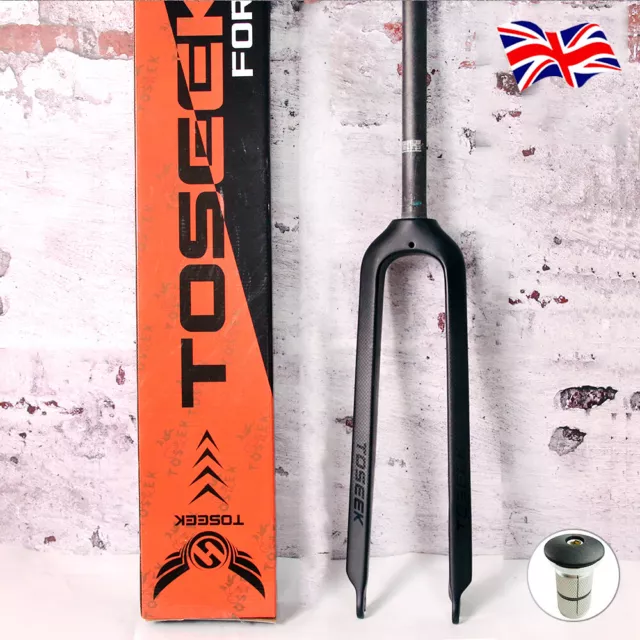 TOSEEK CARBON RIGID Fork 1 1 8 QR 26 27.5 29 inch Carbon Fiber MTB Bicycle Fork 86.66 PicClick UK