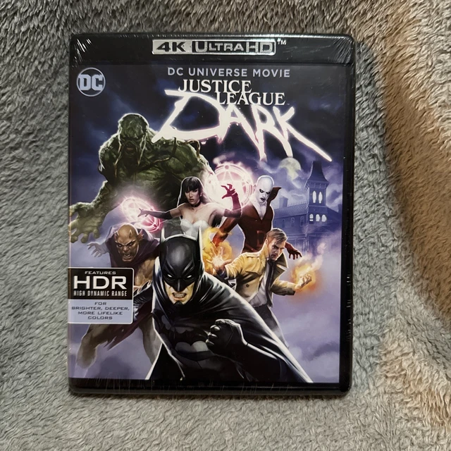 JUSTICE LEAGUE DARK (4k Ultra HD Blu-Ray, 2017) New Sealed DC