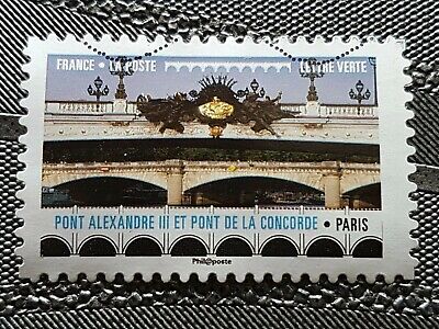 TIMBRE FRANCE PONT ALEXANDRE III ET PONT DE LA CONCORDE PARIS PONTS & VIADUCS 