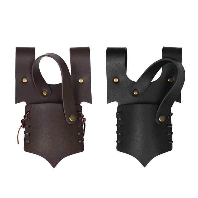 Ceinture En Cuir Médiévale Costume de Chevalier Porte-Épée Fourreau pour La