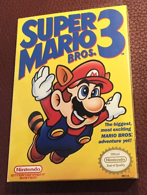 Super Mario Bros 3 Nintendo Famicom Nes Ntsc Usa Cib Like New