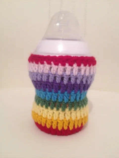 hand crochet baby bottle cover tommee tippee, Dr brown MAM