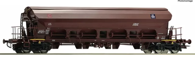 Roco 76403 DBAG 'Tads' 4-Axle Swing Roof Hopper, Era VI