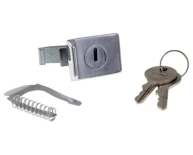 SCHLOSS SEITENHAUBE, GEPÄCKFACH, Handschuhfach UNI AUTO für Vespa PX