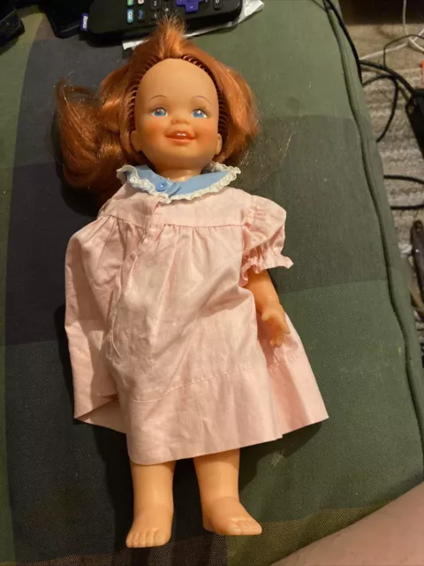 Vintage 1971 / 1972 Ideal Toy Corp. 12" Doll - Hair Grows Chrissy Family