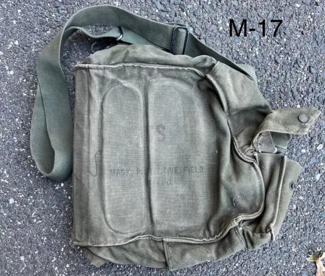 US Gas Mask Bag M17