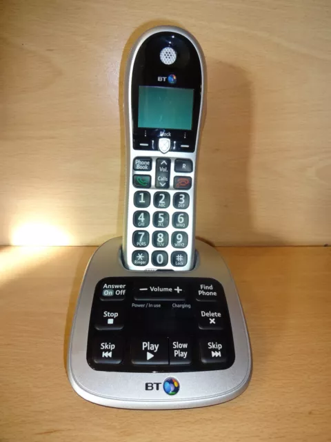 BT 4600 Single Big Button Digital Cordless Telephone + Advanced Call Blocker