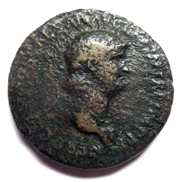 Nero - Sestertius - Roman Coin