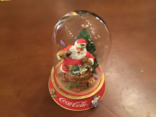 Franklin Mint ~ 1996 Coca-Cola Santa Claus Ltd Edition Figurine ~ Hospitality