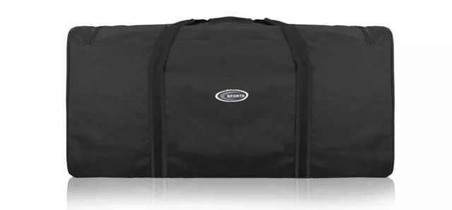 EXTRA LARGE 140 220 Litres Lightweight Black Holdall Travel
