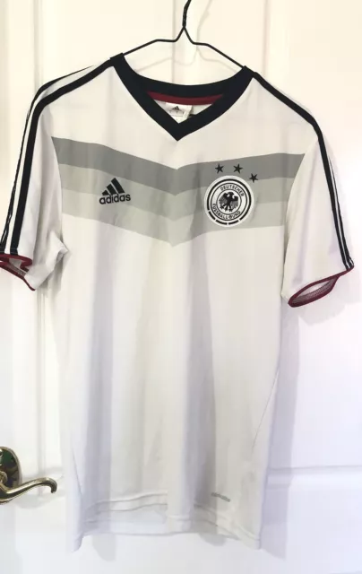 Germany 2014 2015 Training Football Soccer Jersey Adidas Size S