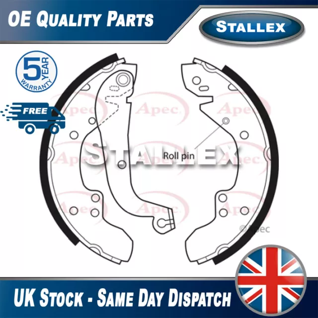 Fits Talbot Express 1985-1994 Fiat Ducato 1982-1994 Brake Shoes Set Rear Stallex