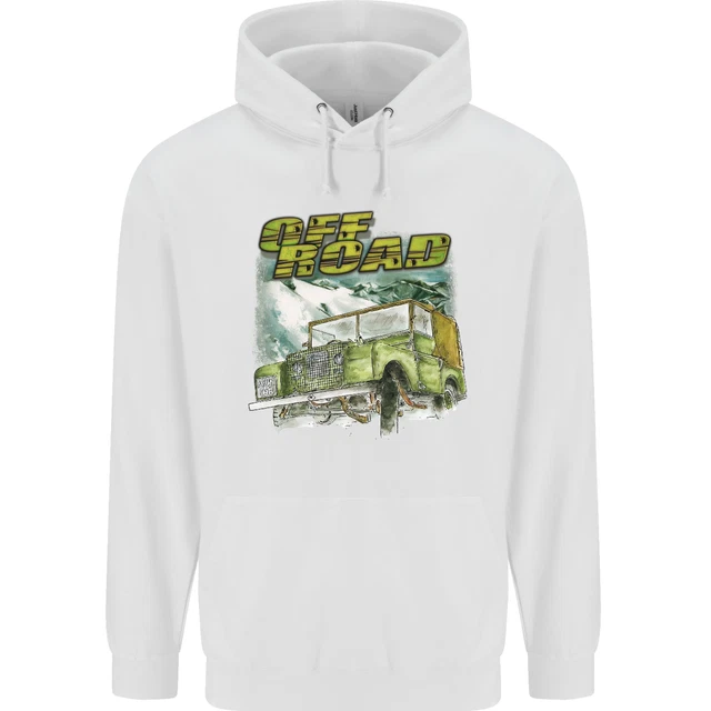 Felpa con cappuccio bambini Off Road 4X4 Off Roading quattro ruote motrici bambini