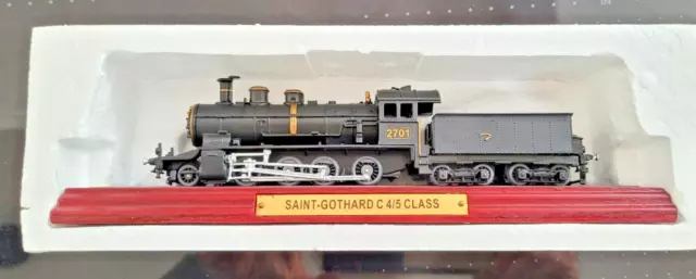 Atlas Edition Static Model Train  And Tender-Saint Gothard C4/5 Class