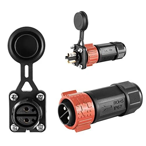 Trolling Motor Plug Receptacle 50A - Waterproof Boat DC Power Connector