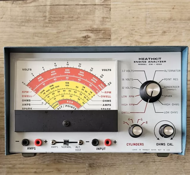 Vintage Heathkit CM-1050 Engine Analyzer Untested