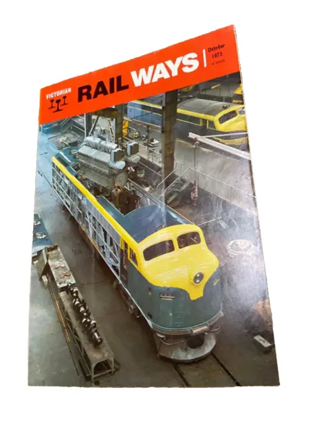 Victorian Railways Newsletter - October  1973