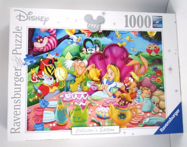 DISNEY ARTIST COLLECTION: Alice In Wonderland 1000 Pc Puzzle By ...