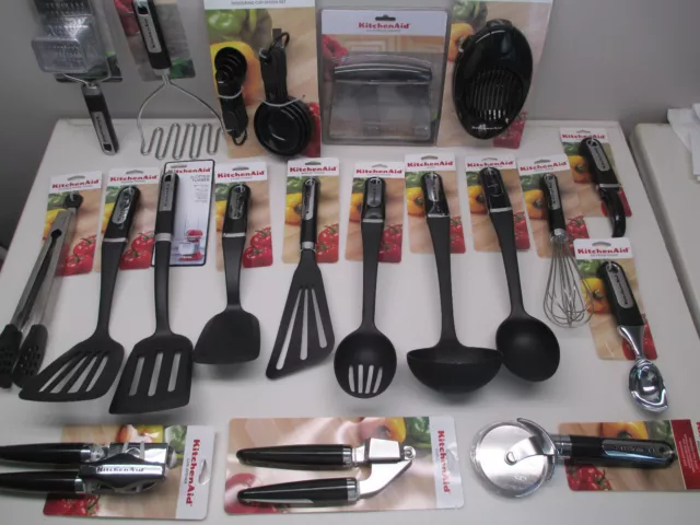 KitchenAid kitchen utensils gadgets in aqua sky (HAQA) each sold separately