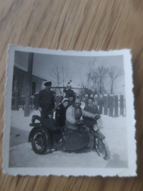 Wk2 foto wehrmacht Soldat Motorrad Krad Kradmelder Front