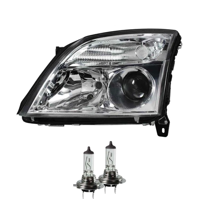 Halogen Headlight Left H7 for Opel Vectra C cc Caravan Including Lamps