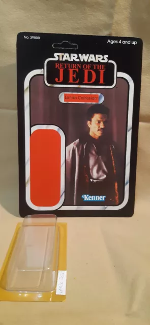 Vintage Star Wars Custom Rotj Bespin Lando Kenner 77A Back Cardback Kit