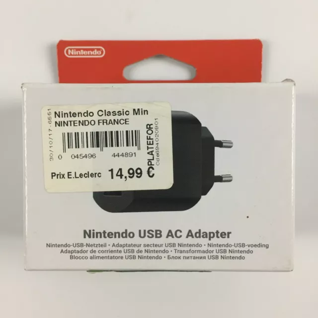 Boite Abimée / Nintendo USB AC / Adaptateur Secteur Officiel / Joy Con Switch...