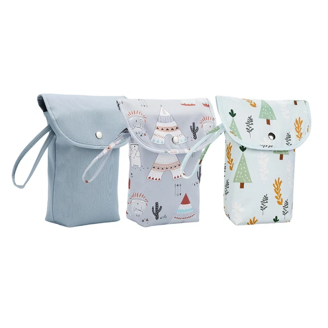 Baby Diaper Bag Reusable Multifunctional Protable Nappy Bag for Going Out 2