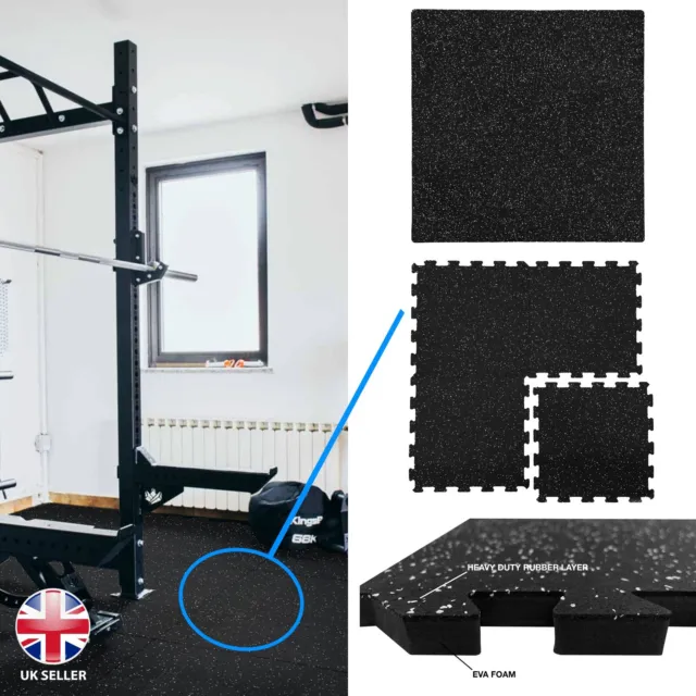 Extra Heavy Duty Gym Flooring Interlocking Floor Mat EVA Soft Foam Yoga Mat 60cm