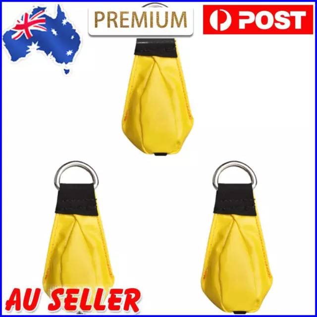 Multi-Purpose Climbing Rope 210g Throwing Bag for Tree Spelunking (Yellow)