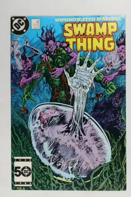 Sophisticated Suspense - Swamp Thing  #39 1985 DC  Comic Book Tracking