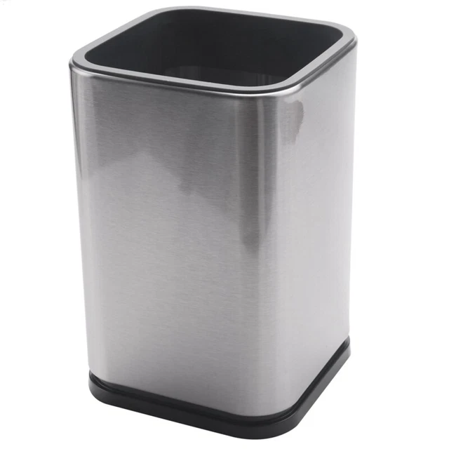 Porte-ustensiles Acier Inoxydable Porte-couverts Koomuao - Acier Inoxydable, Rangement Plan De Travail Organisateur Couverts Acier Inoxydable Rangement Cuisine