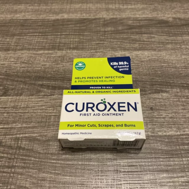 CUROXEN First Aid Ointment .5oz All Natural Organic Homeopathic  08/08/2025