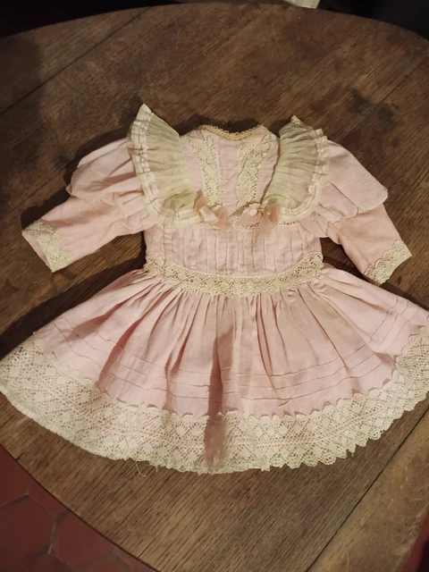 Jumeau - Robe pour poupée ancienne - 1890-1899 - France