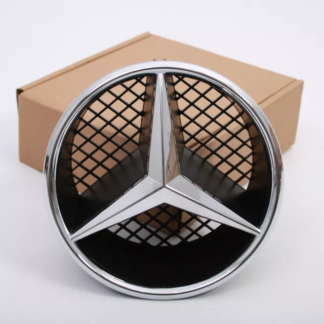 Mercedes Benz Emblem schwarz 2218170016 Stern Grill W221 W211 W212 E550 S550