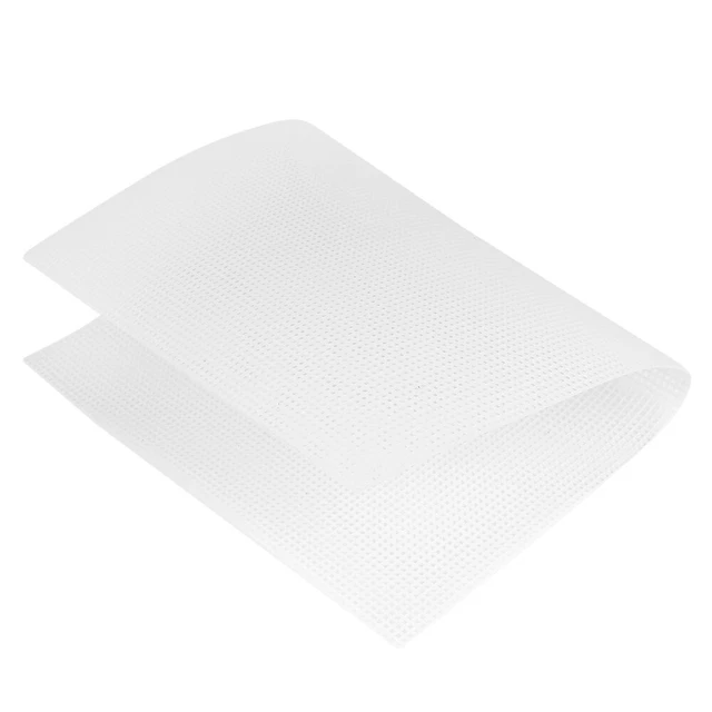 3 piezas Tela Punto de Cruz Tela Malla Lona Bordado Blanco Agujas