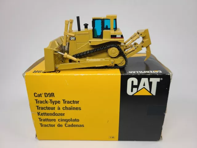 Caterpillar Cat D9R Dozer with Ripper - NZG 1:50 Scale Diecast Model #451 New