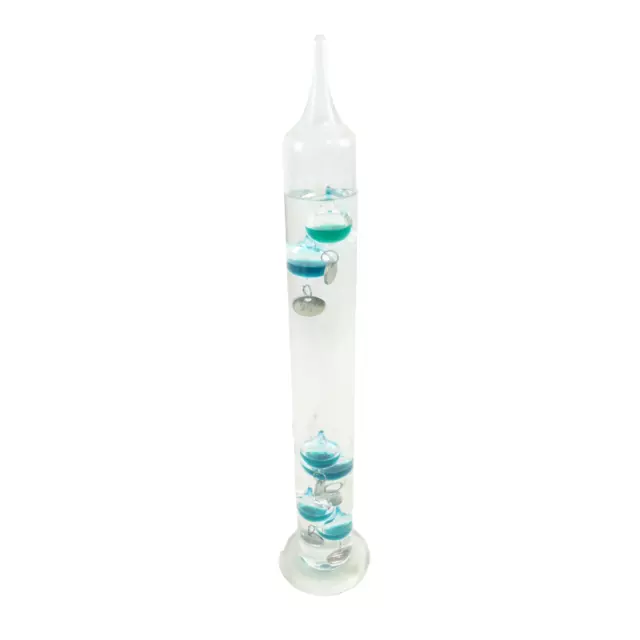 Galileo Thermometer with Floating Globes - 43cm