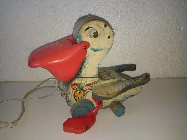 3 ⚜️ Ancien Jouet L'avion Fisher Price Réf 2360 Vintage Année 1980