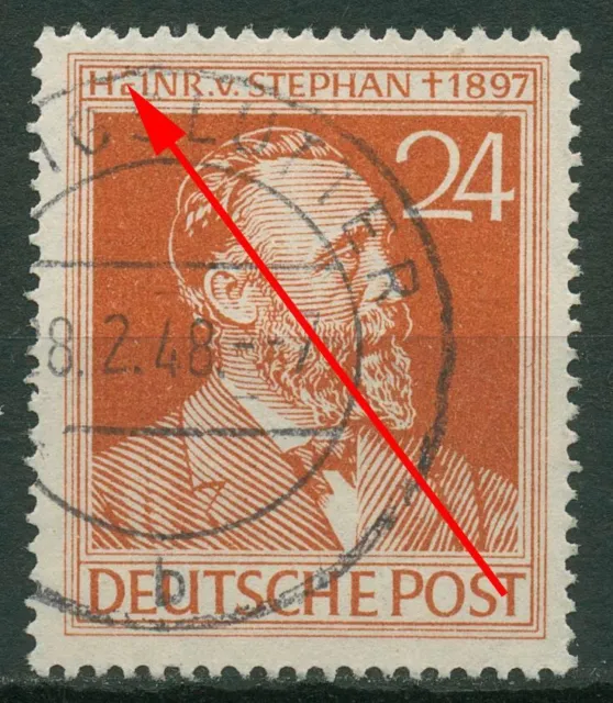 Allied occupation 1947 Henry Stamped by Stephan with plate defect 963 VI