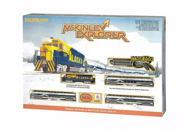 OPEN BOX Bachmann McKinley Explorer RTR N Scale Train Set