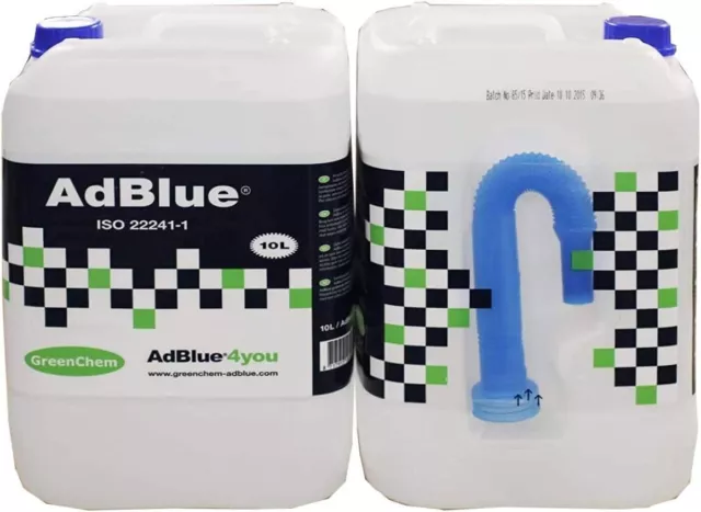 Carlube AdBlue 20 Litres Diesel Fluid Additive DEF + Spout 20L Ad Blue