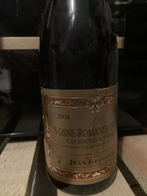 Grand Vin De Bourgogne : Vosne Romanée 1er Cru 2008