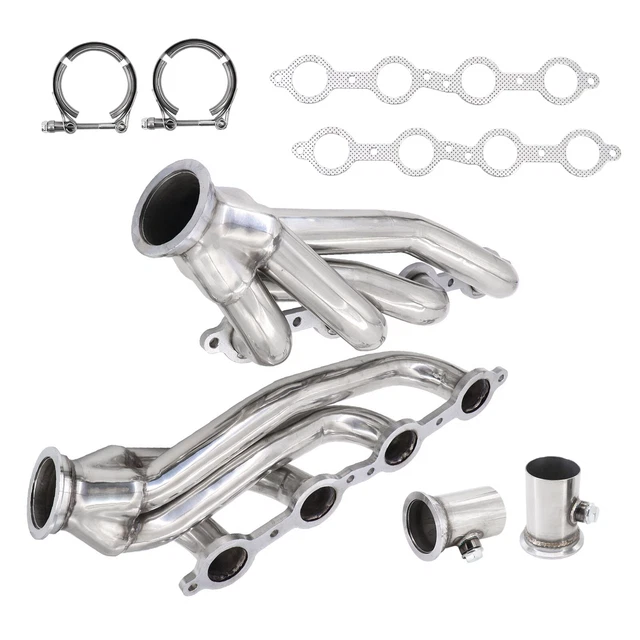 for C-10 LS Chevy GMC Truck Header LS1,LS2,LS3,LS6 (Conversion Swap) 4.8L, 5.3OA