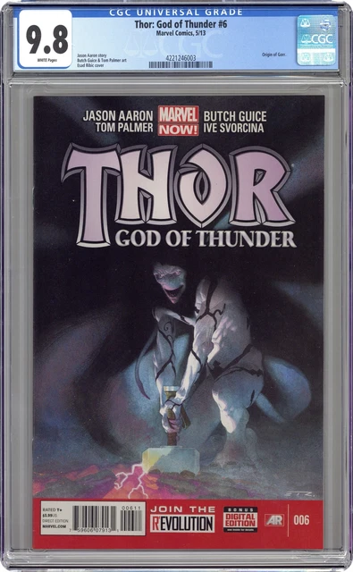 Thor God of Thunder #6 CGC 9.8 2013 4221246003 1st app. Knull