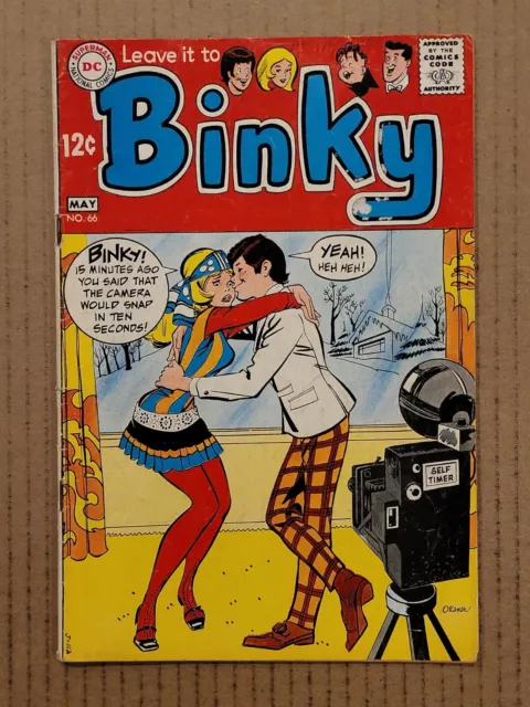 Leave It To Binky #62 Silver Age DC 1969 VG+